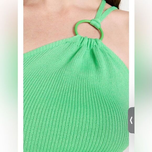 For Love And Lemons Keisha Maxi Dress -Green New Medium - Picture 10 of 16